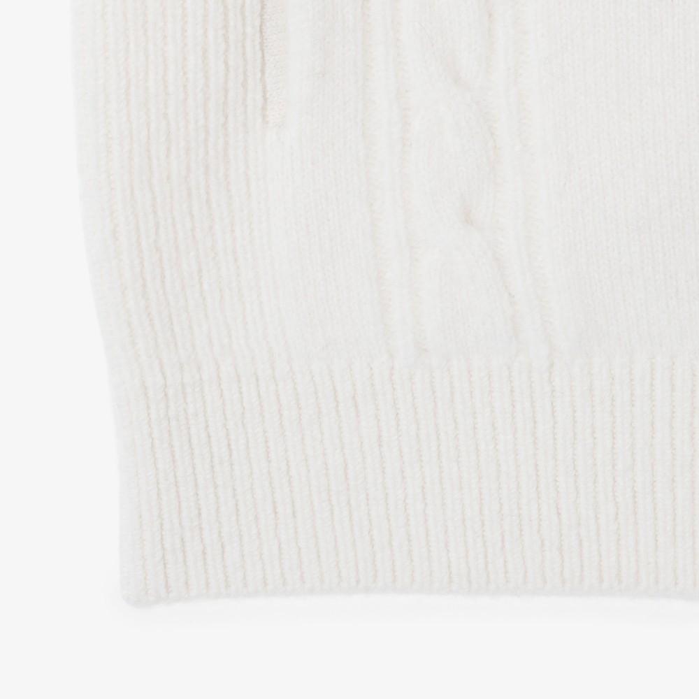 Lacoste Women's Short-Sleeve Zip-Up Cardigan AF800E-54N70V