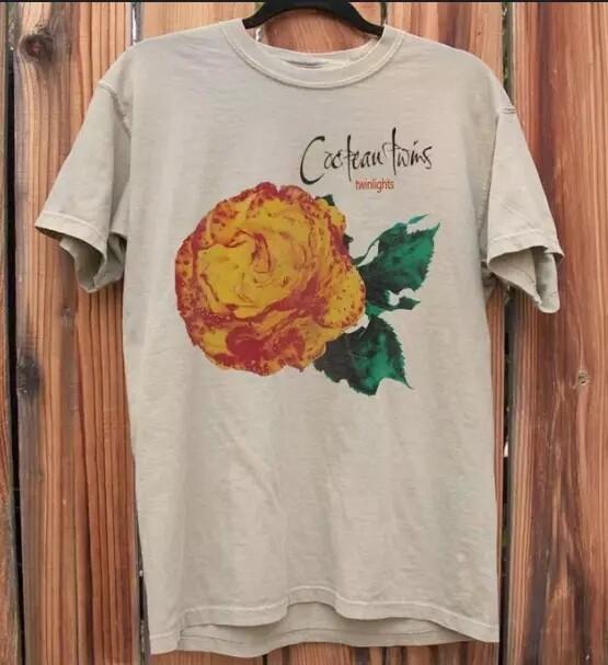 Cocteau Twins Band Graphic White Color Cotton Unisex Tshirt Reprint S-5XL Unisex T-Shirt XXXXL