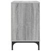 Nightstand Gray Sonoma 63.5 x 36 x 61 cm Particleboard