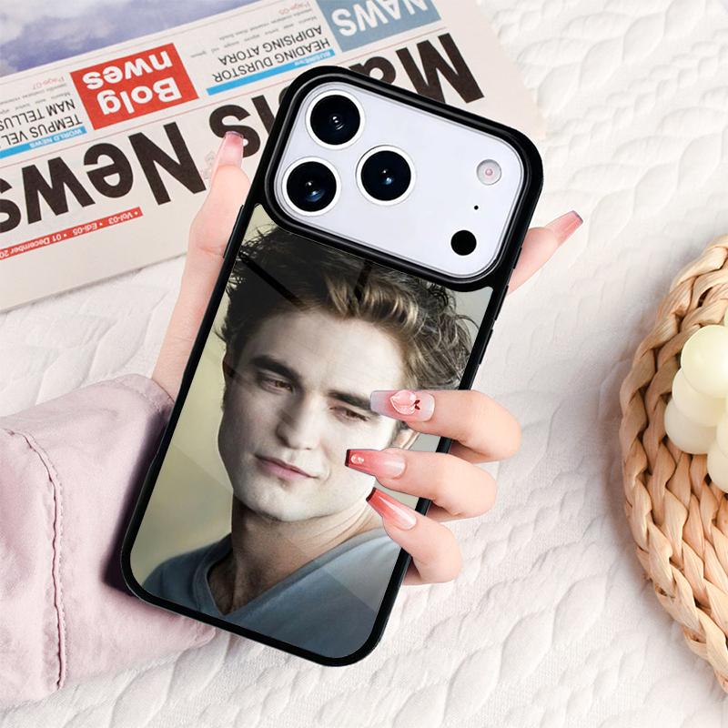 Twilight Edward Cullen Phone Case For IPhone 17 16e 15 14 13 12 11 Pro Max Air Mini Soft Protective Cover