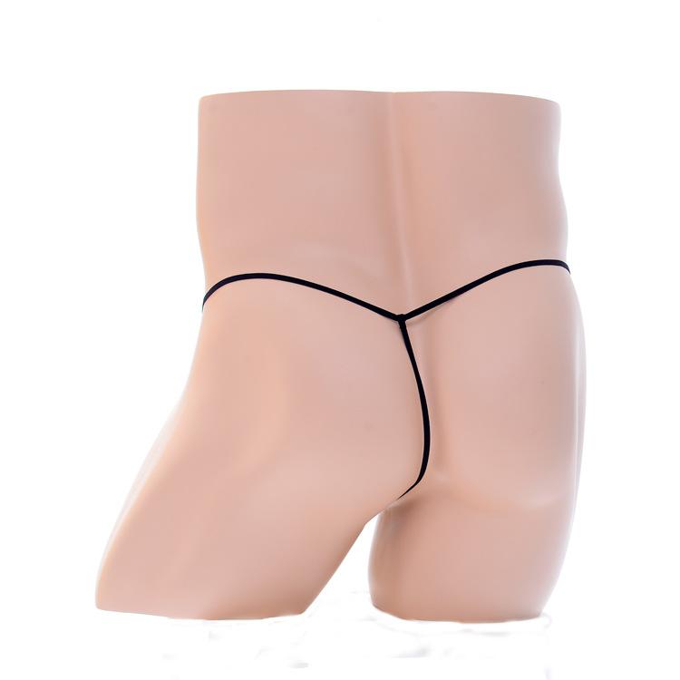2017 new men's erotic underwear, super sexy thong hollow temptation wild T-pants