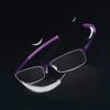 Ultra-Light Anti-Blue Light Blocking Reading Glasses Men Women Square Metal HD Presbyopia Glasses with Box Finished Eyeglasses