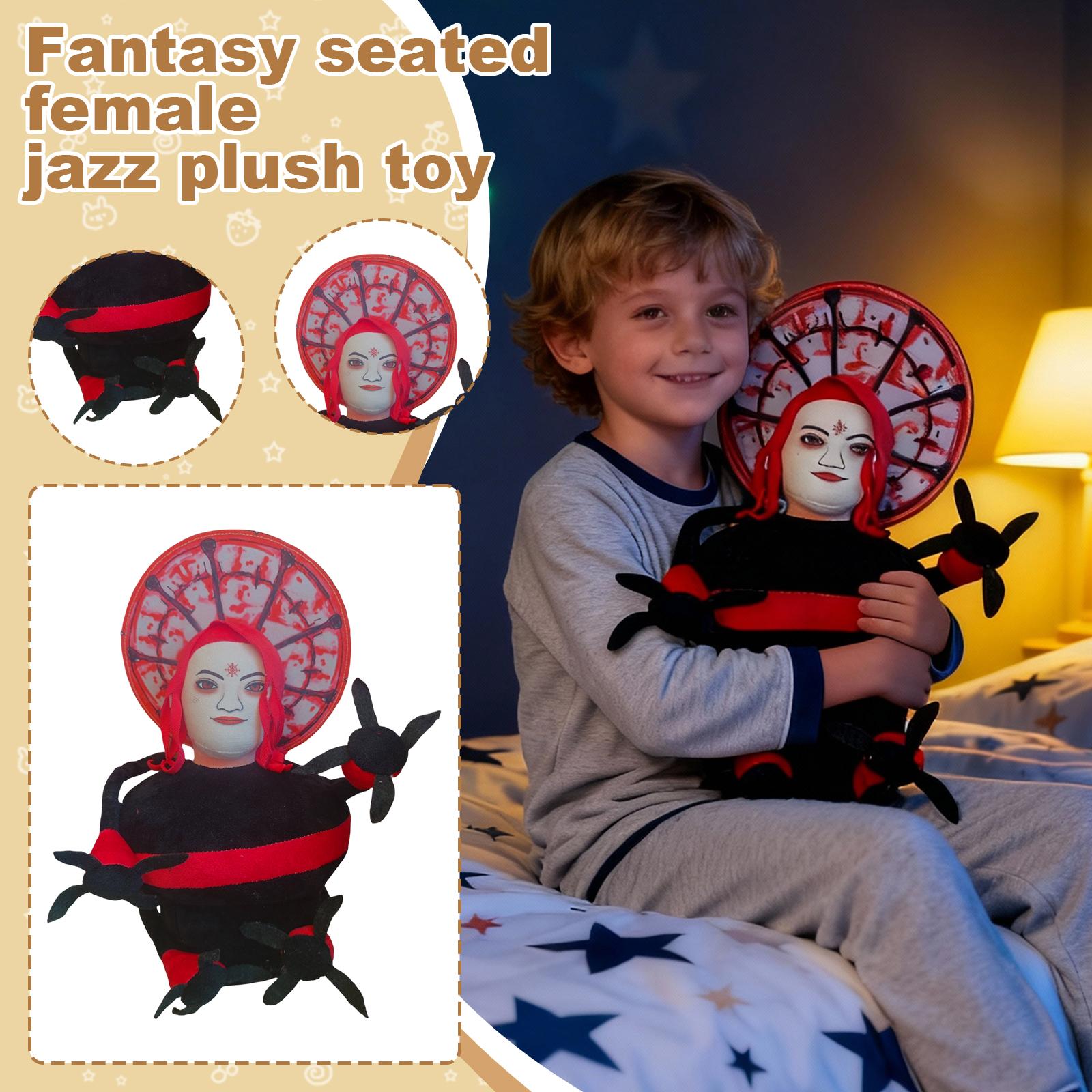 

Уникальная плюшевая игрушка «Джазовая леди», креативная мягкая кукла для детей и коллекционеров One Size