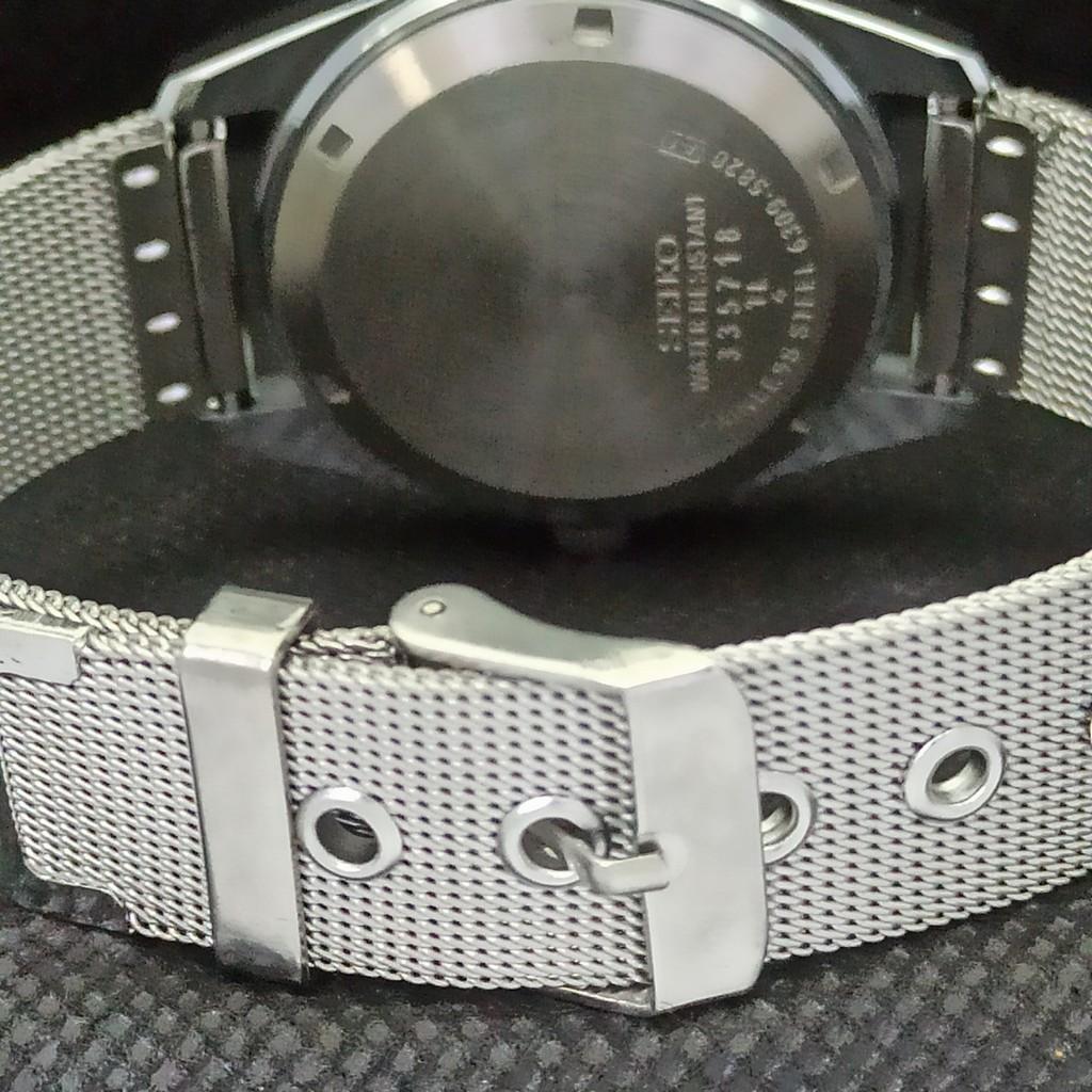 REFURBISHED VINTAGE SEIKO 5 AUTOMATIC JAPAN MENS D/D WHITE WATCH 528-a277005-7 Seikoa277005