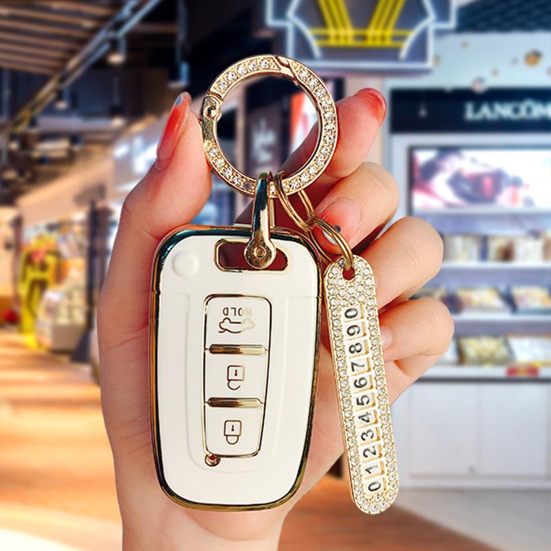 Hyundai Ix35, Sonata 8, Elantra & Kia Sportage, K5/K3/K2 Key Case - Car Remote Shell Cover