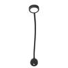 RV Reading Light with USB Port Flexible Gooseneck Bedside Wall Lamp for Boat Yacht 620‑625nm Red 3000‑320K Warm Light