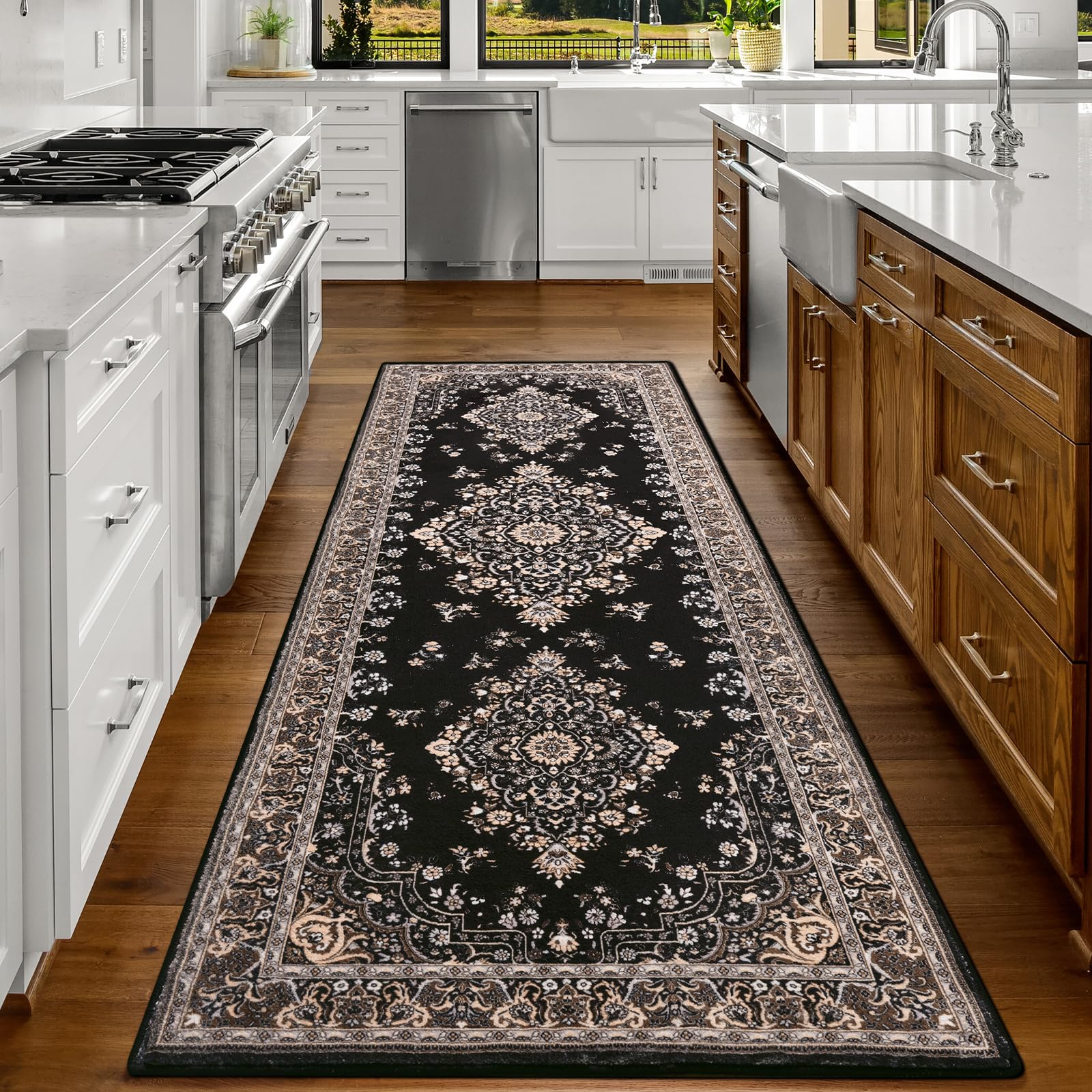 Bohemian Carpet Kitchen Rug Long Carpet Floor Mat Large Area Rugs Home Decor Non-slip and Anti-dirt Carpet For Live Room