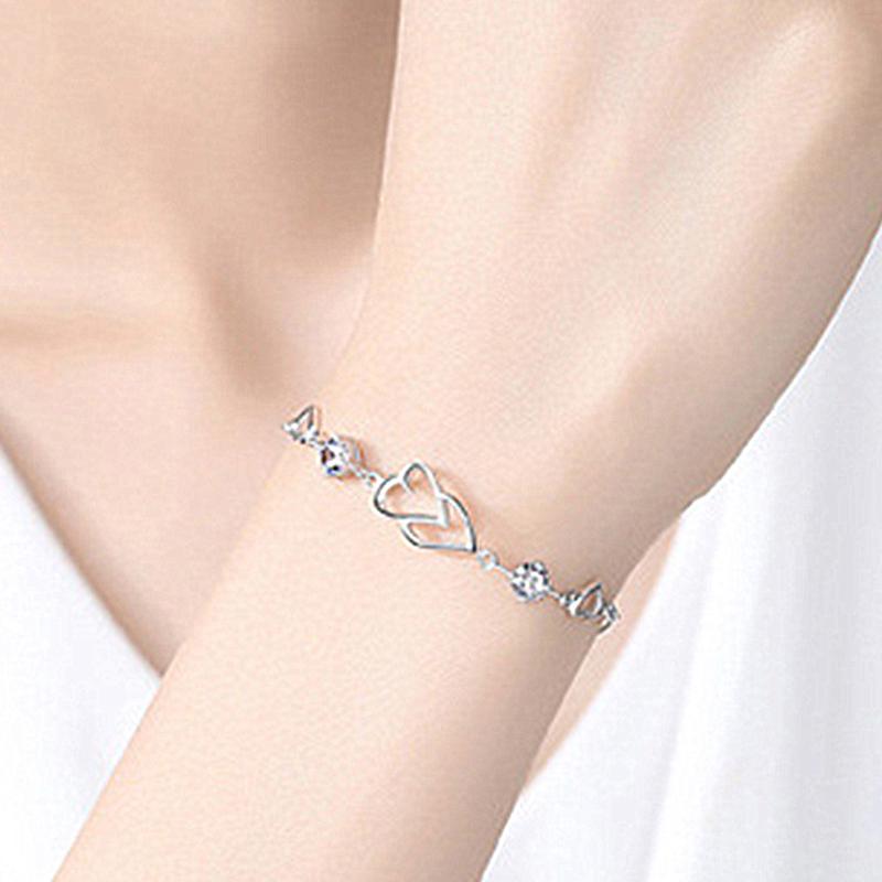 Love Bracelet, Heart To Heart Bracelet, Mother'S Day Gift