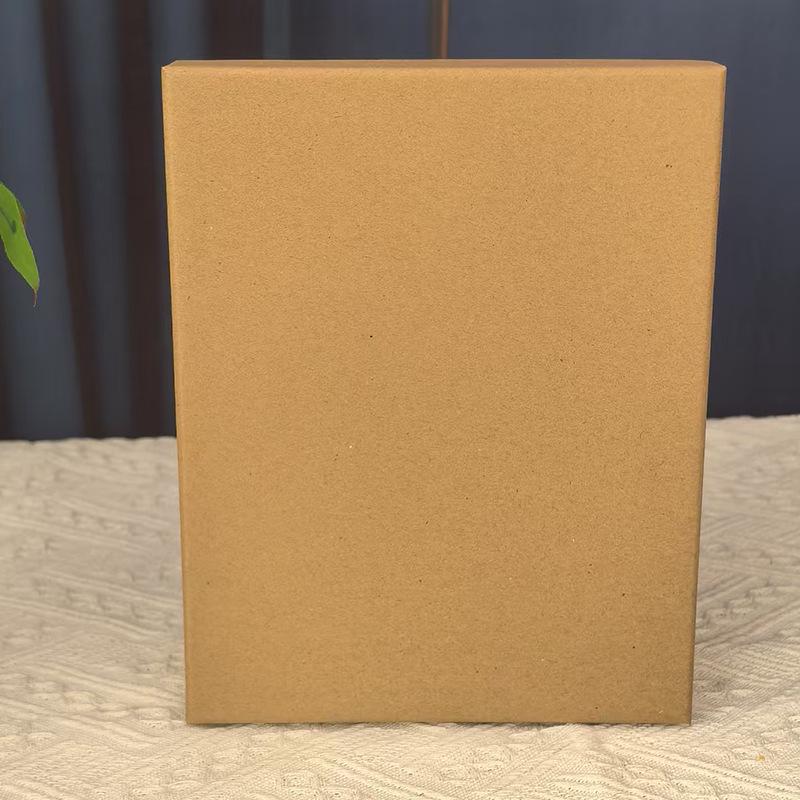 Kraft Paper Gift Box: Customizable Large Birthday or Clothing Packaging