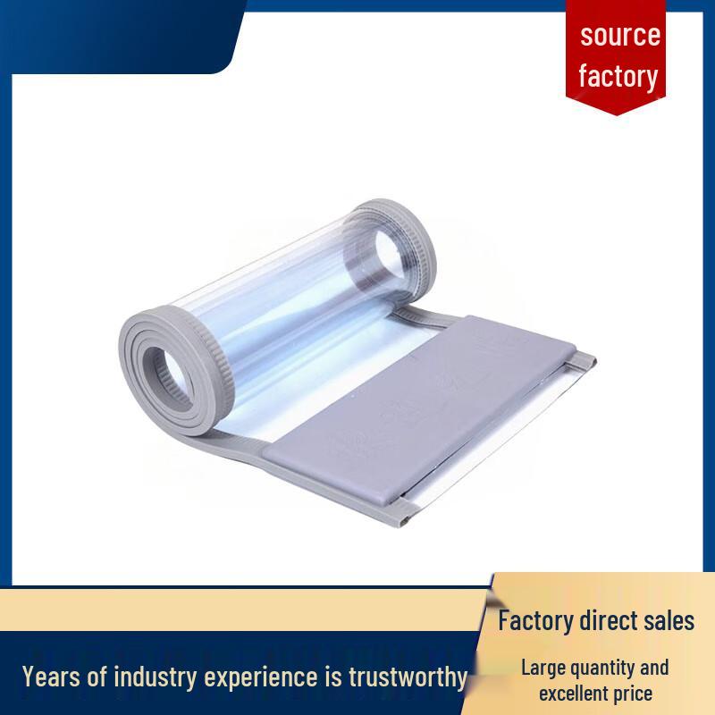 JunCeng Magnetic PVC Transparent Strip Door Curtain Set