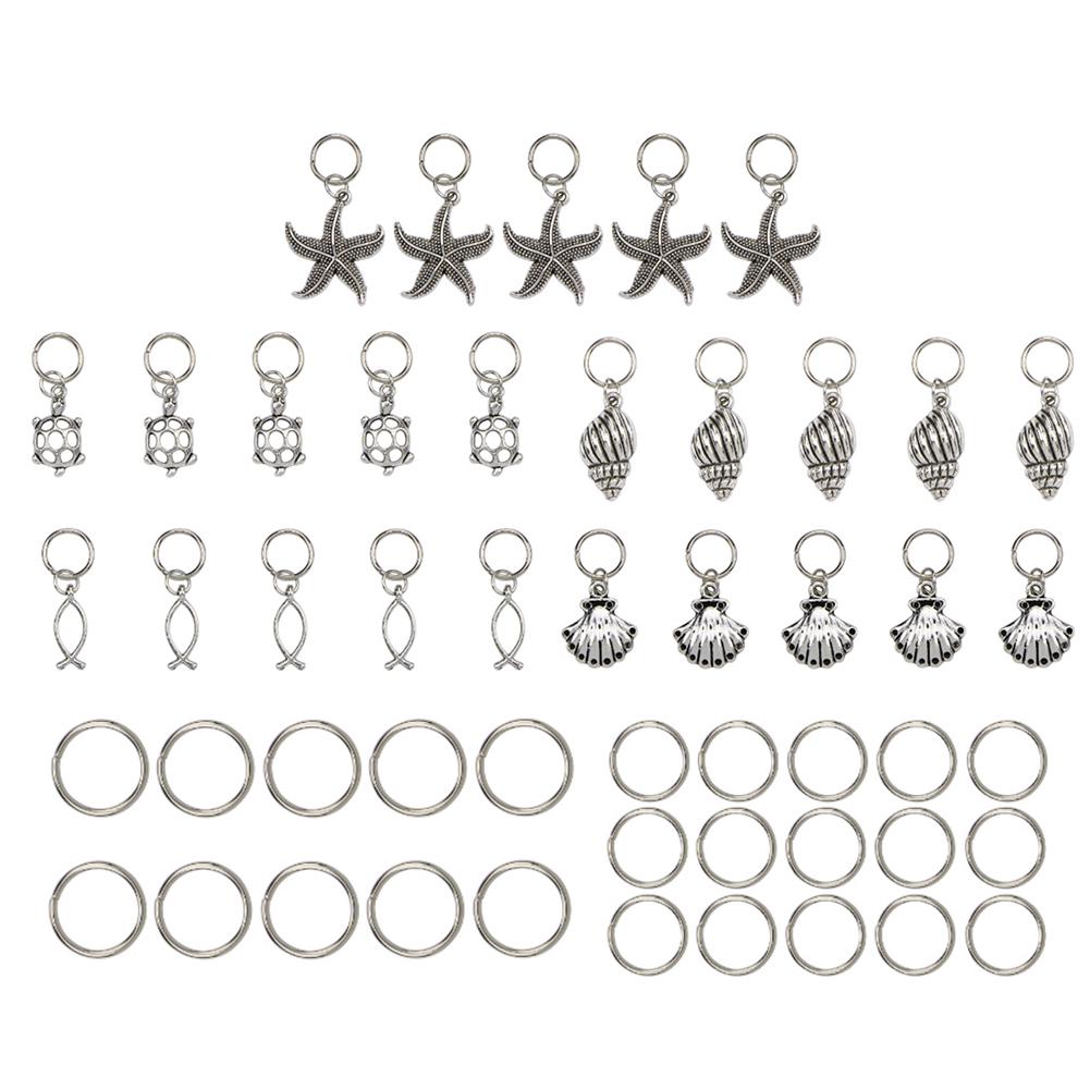 DIY Pendants Accessories Alloy Marine Animal Pattern Hand Made Hair Clip Material