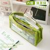 Large Capacity, Six-layer Transparent Pencil Case, Multi-functional Window-accessible Pencil Case, Pencil Case, High Value, Simple, Small and Fresh