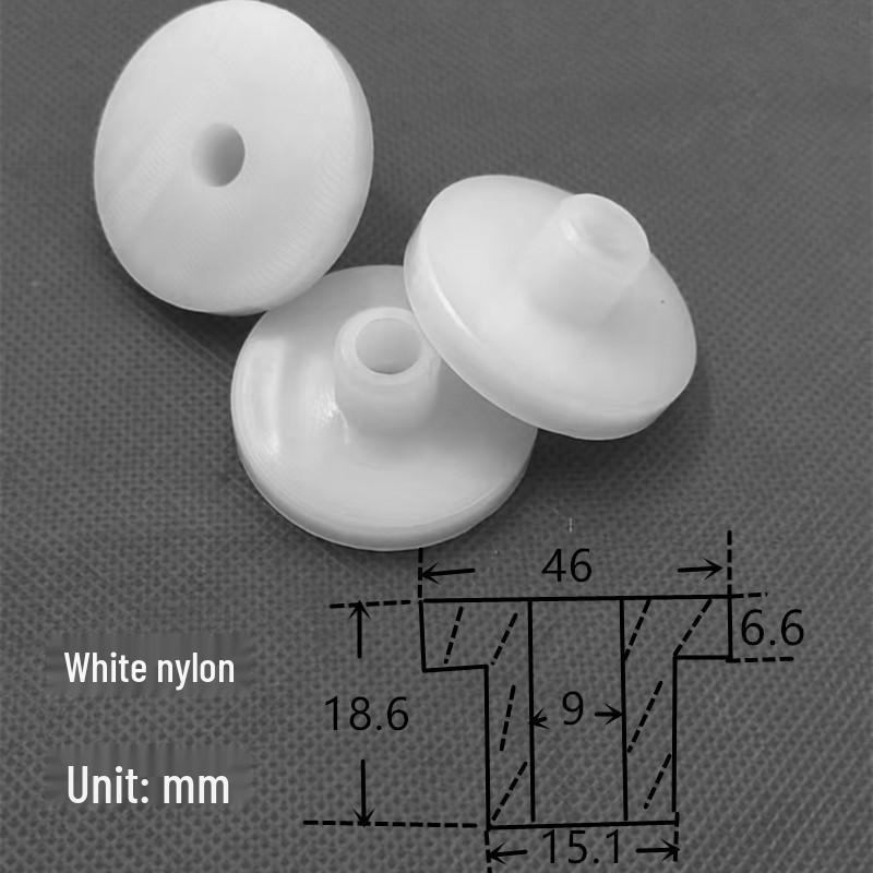 Nylon Wear-Resistant Insulating Step Washer Bolt Liner - Male-Female Screw Bushing