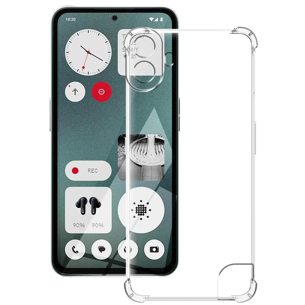 Case For Nothing CMF Phone 1 Case Clear Silicone Soft Phone Fundas For Nothing CMF Phone 1 Transparent Shockproof Protect Cover