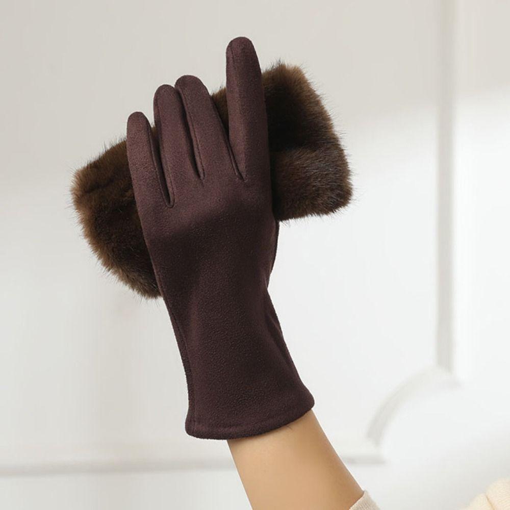 Touchscreen Winterhandschuhe Wildleder Fahrhandschuhe Neue Touchscreen-Handschuhe Outdoor-Sportarten