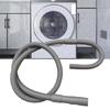 1.83m Practical Washing Machine Drain Pipe ABS Construction Efficient Drainage Suitable for Various Models Repairing