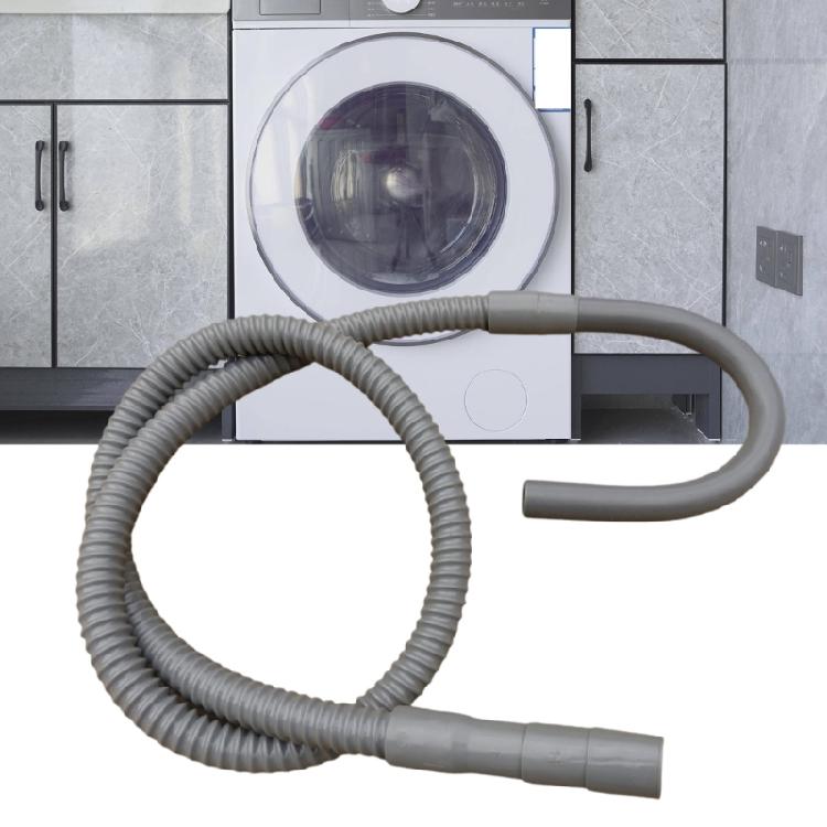 1.83m Practical Washing Machine Drain Pipe ABS Construction Efficient Drainage Suitable for Various Models Repairing