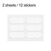 Elf Ear Stickers Butterfly-Shaped Reusable Invisible Ear Lobe Correction Patch Silicone Waterproof Tape for Ear Support Patch