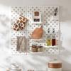 Tool Release Assembly Plastic Grid Board Space Saving Vertical Organizers For Kitchen Bathroom Decors