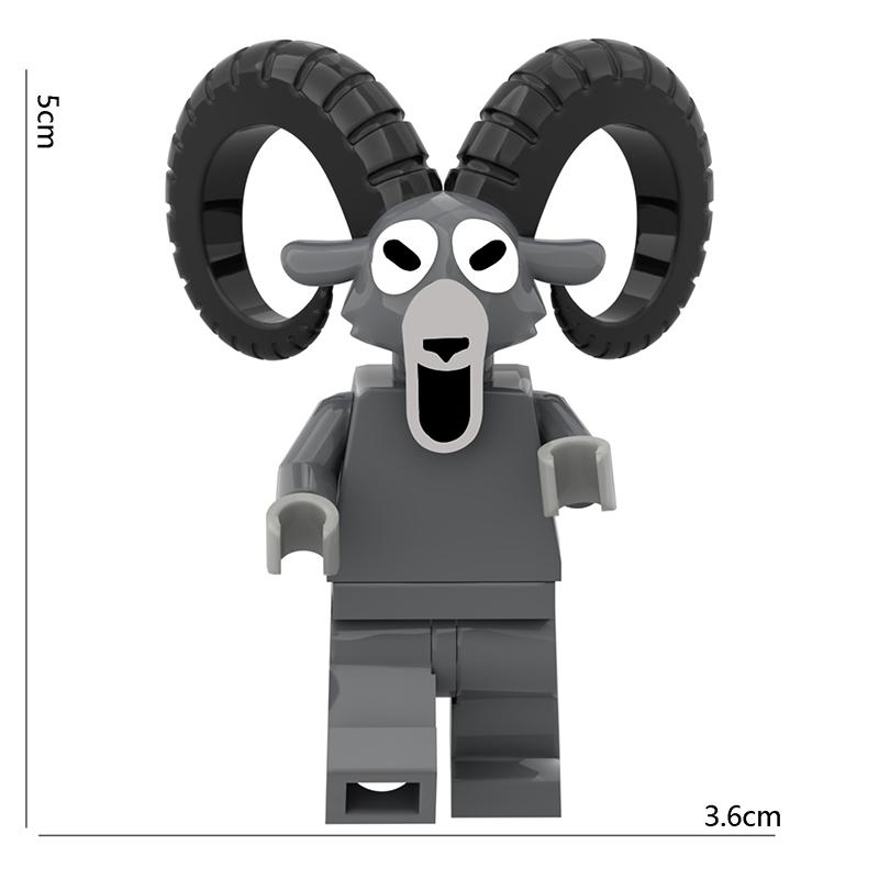 99 Nights In The Forest Deer Owl Goat Monster Handmade DIY Decor Building Set Model Assembled Blocks For Children Plastic New