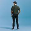 CHALLENGER Men'S Nylon Spandex Out-Pocket Cargo Jogger Pants Black