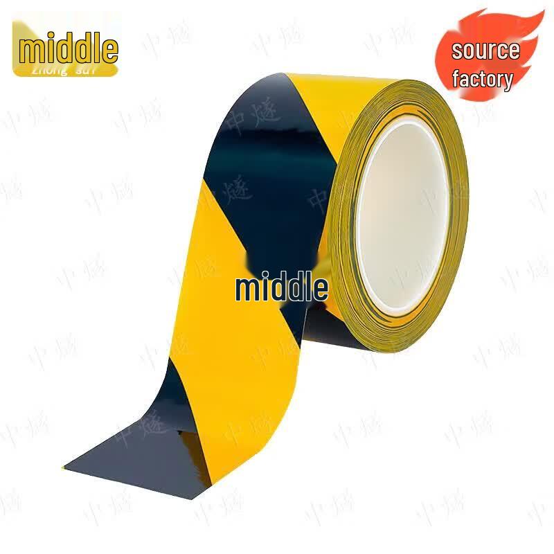 Black Yellow Warning & Floor Marking Tape