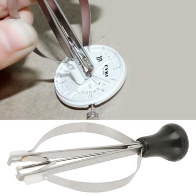 Watch Hand Remover, Plunger Puller Lifter, Watchmaker Repair Tool with Metal Material Plastic Tips Plunger for Watch Repairing Making