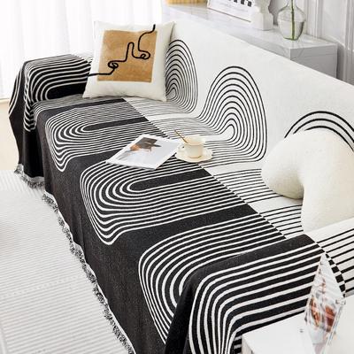 Nordic Style Chenille Thickened Sofa Towel One Piece Easy Removable Washable Universal Full Covered Dustproof High Quality Sofa Cover Blanket Towel