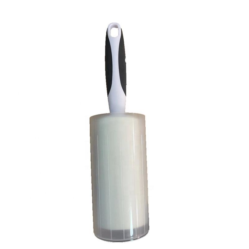 Plastic Handle Sticky Rollers with Dust Cover Lint Roller Remover Cleaner Pet Dog Cat Hair Remover