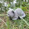 Unique Cat Statue Realistic Art Figurines Ornaments Micro Landscape Animal Figurines  Home Decor
