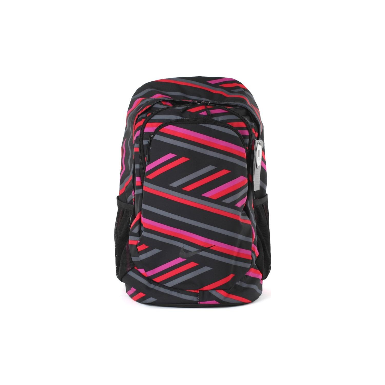 Nike Sports Casual Adjustable Shoulder Strap Zipper Backpack Women Backpacks Multiple-Colors BA4593-602 Multicolor