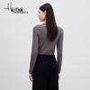 Haier Mans Women's Collared Long Sleeve Wool Blend Sweater