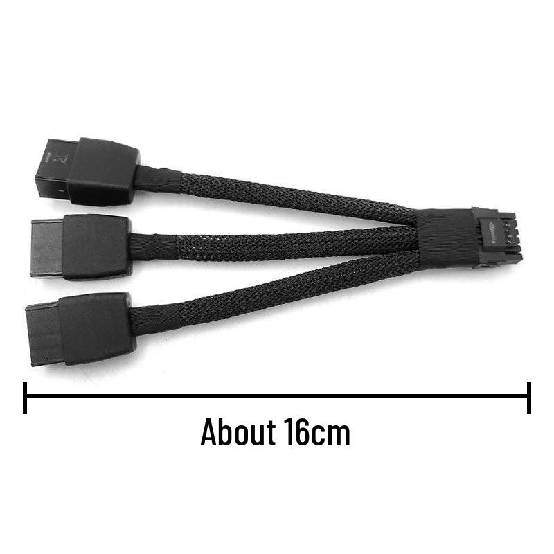 4x 8-Pin to 16-Pin Graphics Card Power Cable Adapter for RTX 5070/4080