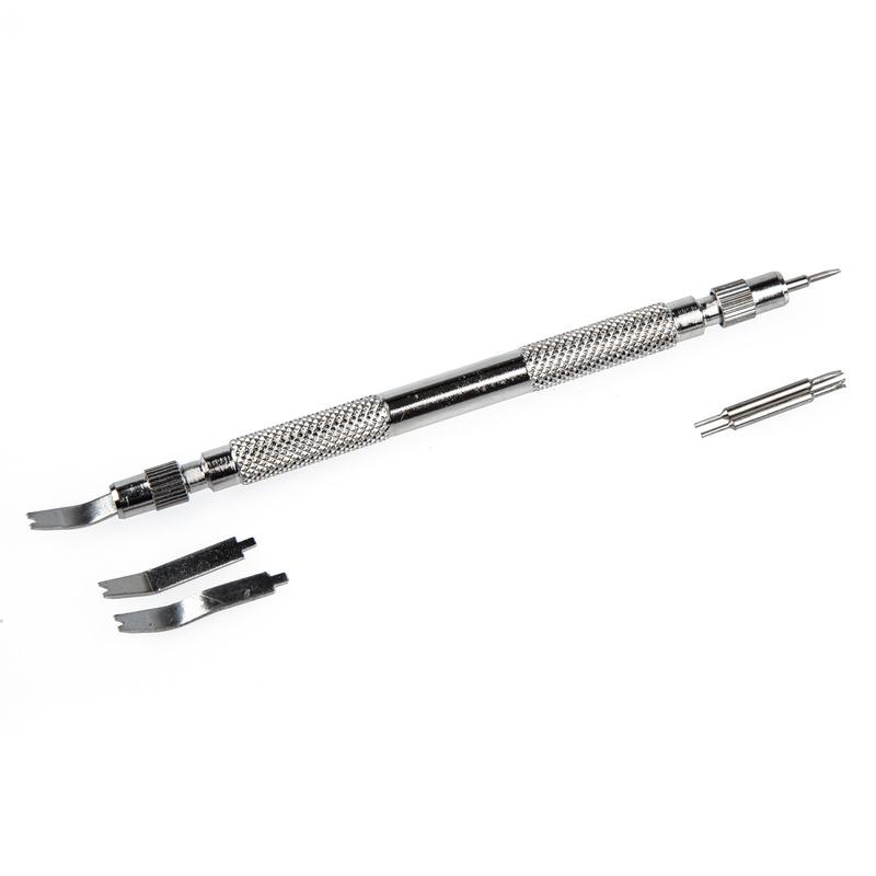 4Pin Replace Watch Strap Spring Set Repair Wrist Watch Spring Pine Needle Bar Pose Filed Pin Barrette Removal Tool