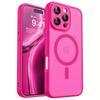 Magnetic Translucent Phone Case For iPhone 17 16 Pro Max For Magsafe Shockproof Matte Cover For iPhone 15 14 17 Pro Max Case