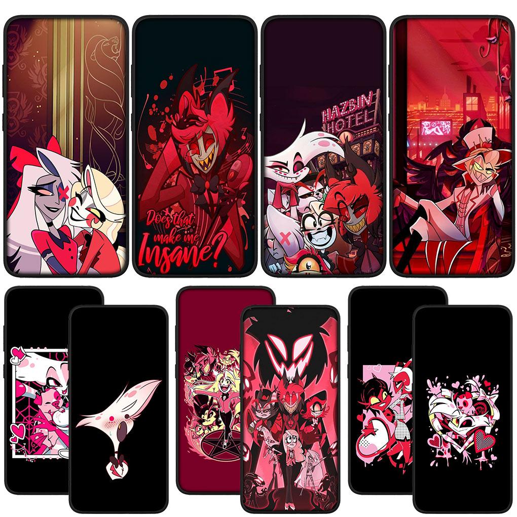 H-Hazbin Hotel Charile Angel Dust Casing for Xiaomi Redmi Note 13 8 7 12 Pro A3 13C 12C 8A 7A 8T A3X Phone Cover Case