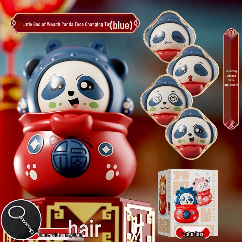 

Креативная кукла, меняющая лицо в пекинской опере: Фигурка Бога Богатства - Уличная игрушка в стиле сычуаньской оперы, подарок