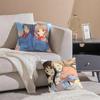 Fashion Simple SSasameki Koto icon Cushion Cover Linen Pillow Case Soft Breathable Protective Couch Room Decoration