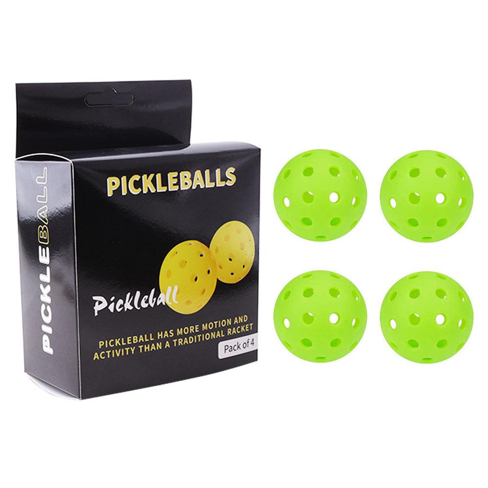 74mm Luminous Pickleball, 40-Hole Rotational & Injection Molded