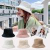 Women Winter Warm Classic Caps High Quality Bucket Hat Ladies Fashion