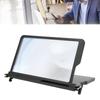 3D HD Mobile Phone Screen Magnifier 12.5 Inch Pull Out Phone Screen Enlarger for Movies Video Games