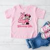 Minnie Mouse 4th Birthday Girl Shirt: Disneyland Birthday Trip