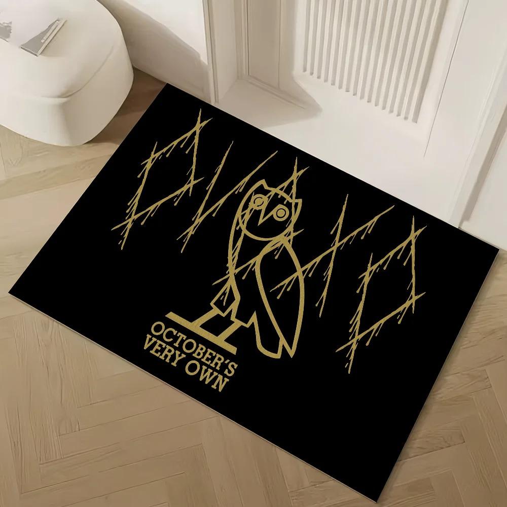Fashion Drake O-Ovo O-Owl Door Mat Welcome Mat Kitchen Rug Door Carpet Welcome Mat Living Room Decoration