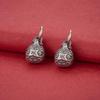 S925 Sterling Silver Retro Double-Sided Golden Beast Pendant Anklet/Necklace with Woven Hand Rope - DIY Beading Charms.