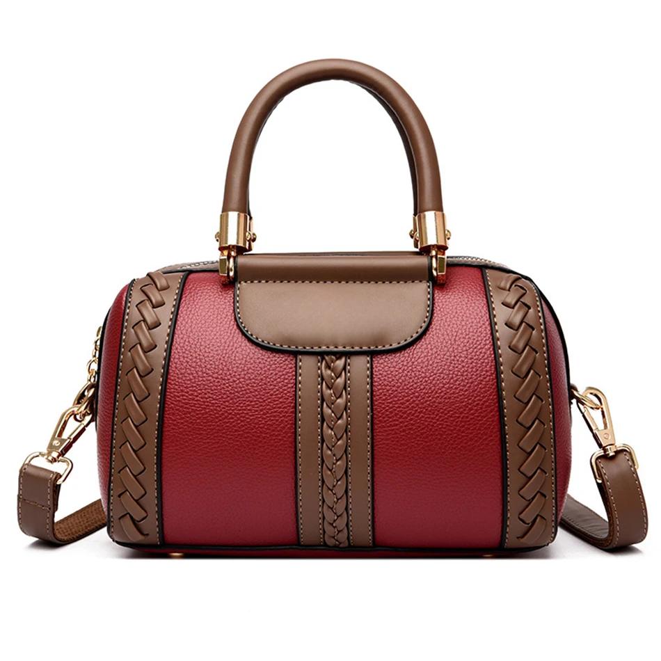High Quality Leather Purses and Handbags for Women Luxury Designer Shoulder Crossbody Bag New Ladies Messenger Bags