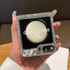 Fashion Bear Love Full Screen Crystal Folding Phone Case for Samsung Galaxy Z Flip 6 5 4 3