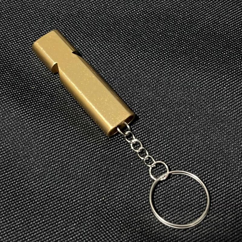 Brangdy Dual-Frequency Aluminum Survival Whistle