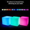 Würfellichter mit Fernbedienung, USB-Lade-Schreibtischlampe für Kinder, Spielzeug, Geschenk