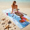 1pc In the Night Garden2 Beach Towel, Comfortable and Thick, and Swimming/Bath/Picnic/Camping Towel, Suitable for Seaside Beaches