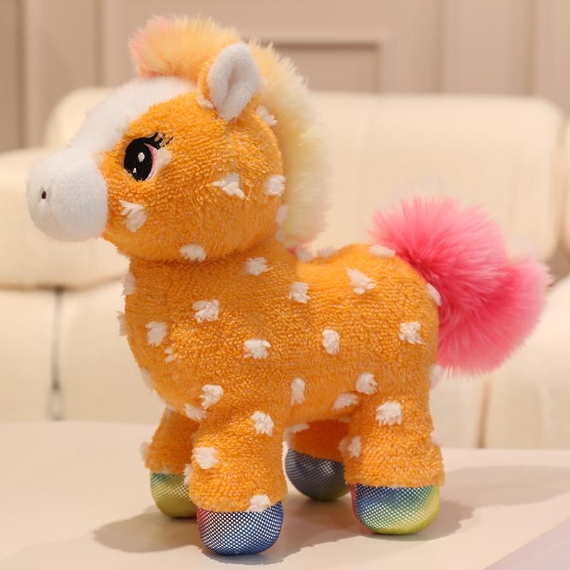 25/30CM Kawaii Rainbow Wings Unicorn Plush Toy Cute Rainbow Horse Pillow Stuffed Soft Animal Doll Unicorn Toy for Birthday Gift